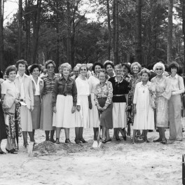 Windsor Drive, groundbreaking, 1978