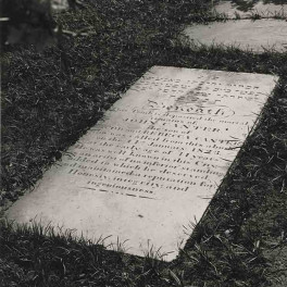 Gravesite of Joshua Canter's brother John Canter (1782–1823)