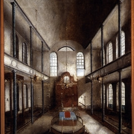 Kahal Kadosh Beth Elohim, interior, 1794